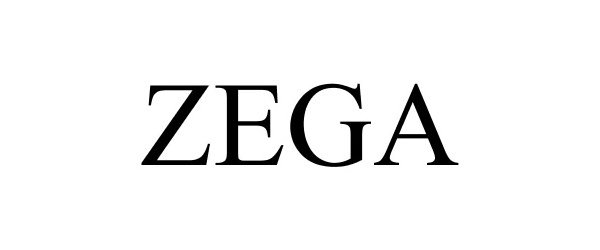 Trademark Logo ZEGA