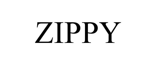 Trademark Logo ZIPPY