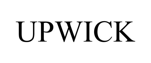 Trademark Logo UPWICK