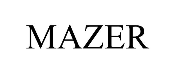 Trademark Logo MAZER