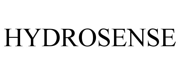 Trademark Logo HYDROSENSE