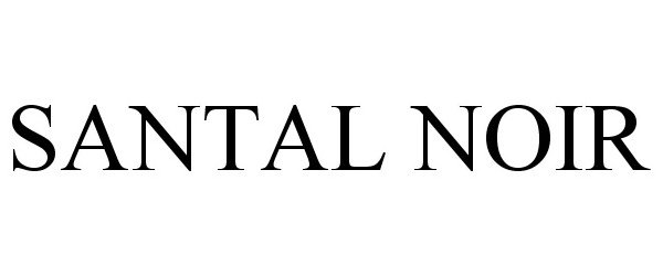 Trademark Logo SANTAL NOIR