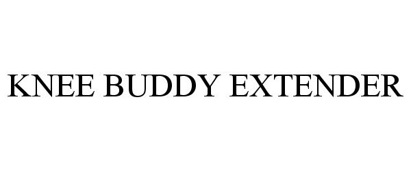 Trademark Logo KNEE BUDDY EXTENDER