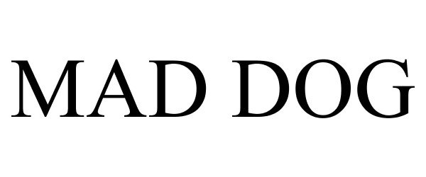 Trademark Logo MAD DOG