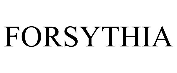 Trademark Logo FORSYTHIA