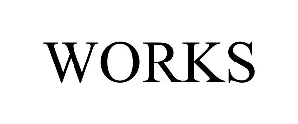 Trademark Logo WORKS