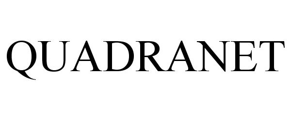 Trademark Logo QUADRANET
