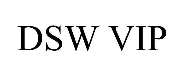 Trademark Logo DSW VIP