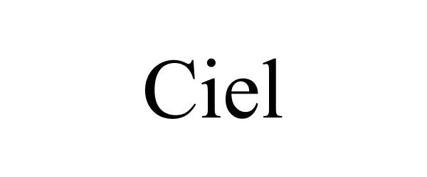 Trademark Logo CIEL