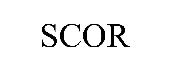 Trademark Logo SCOR