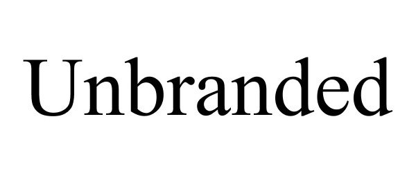 Trademark Logo UNBRANDED