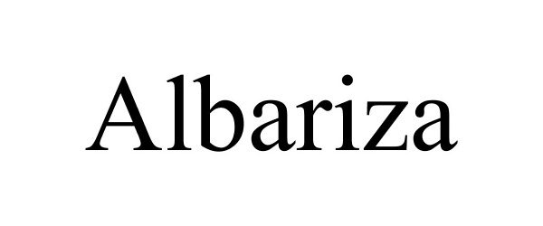 Trademark Logo ALBARIZA