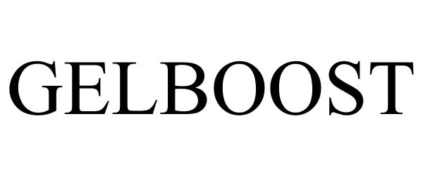Trademark Logo GELBOOST