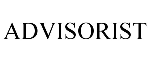Trademark Logo ADVISORIST