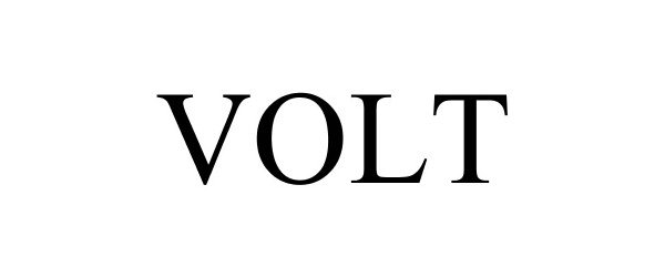 Trademark Logo VOLT