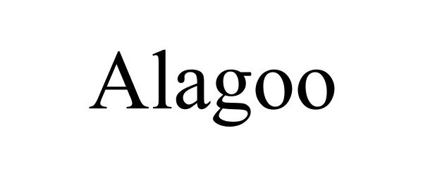 Trademark Logo ALAGOO