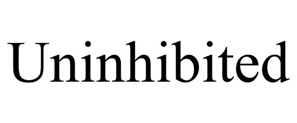Trademark Logo UNINHIBITED