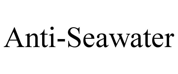  ANTI-SEAWATER