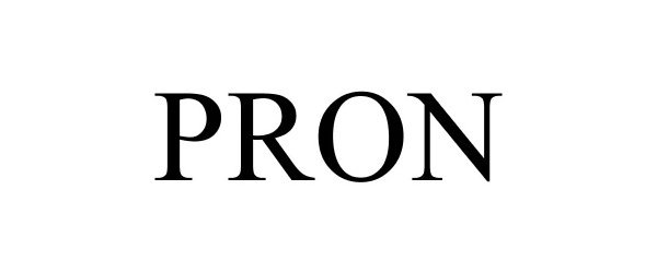 Trademark Logo PRON