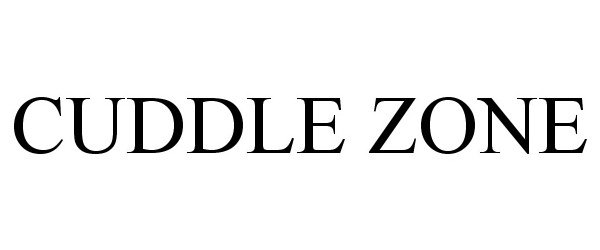 Trademark Logo CUDDLE ZONE