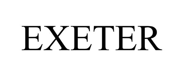 Trademark Logo EXETER