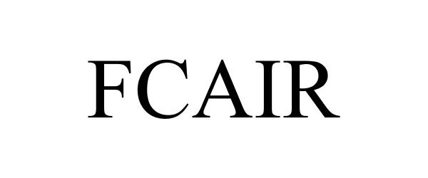 Trademark Logo FCAIR