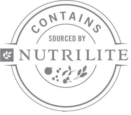  CONTAINS SOURCED BY NUTRILITE
