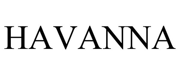 Trademark Logo HAVANNA