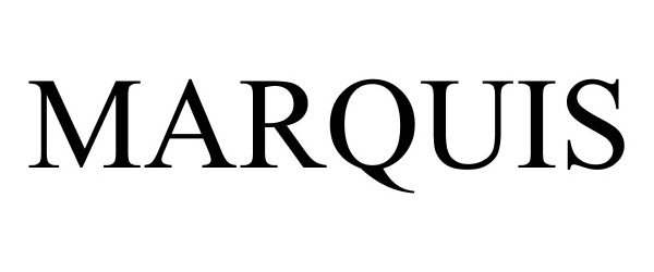 Trademark Logo MARQUIS