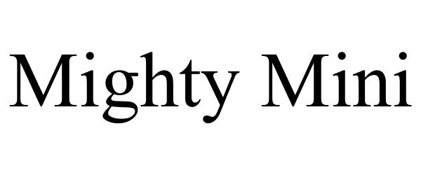 Trademark Logo MIGHTY MINI