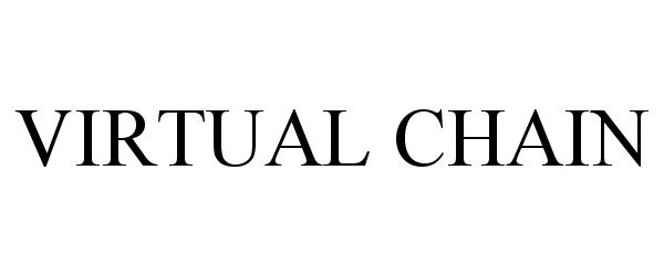 Trademark Logo VIRTUAL CHAIN