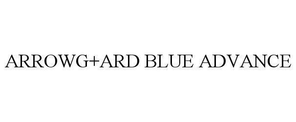  ARROWG+ARD BLUE ADVANCE