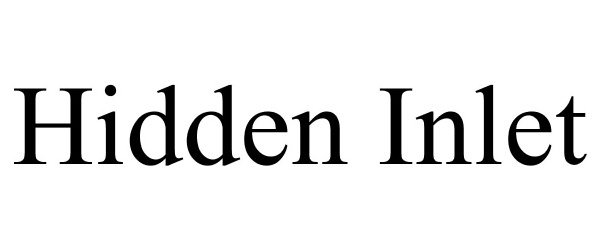 Trademark Logo HIDDEN INLET