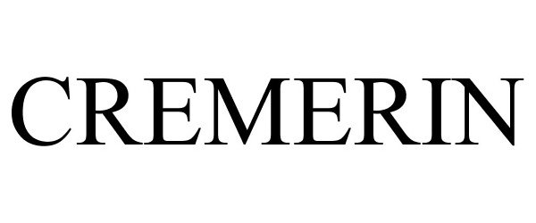 Trademark Logo CREMERIN