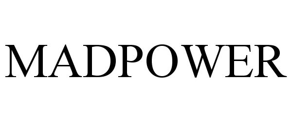 Trademark Logo MADPOWER
