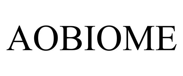 Trademark Logo AOBIOME