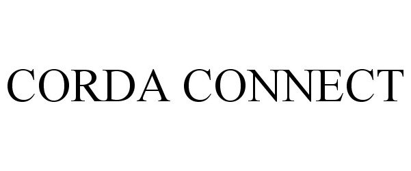 Trademark Logo CORDA CONNECT
