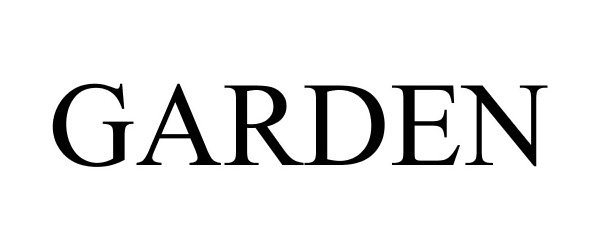 Trademark Logo GARDEN