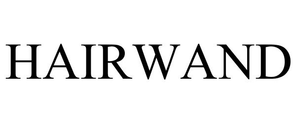 Trademark Logo HAIRWAND