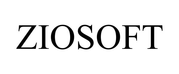 Trademark Logo ZIOSOFT