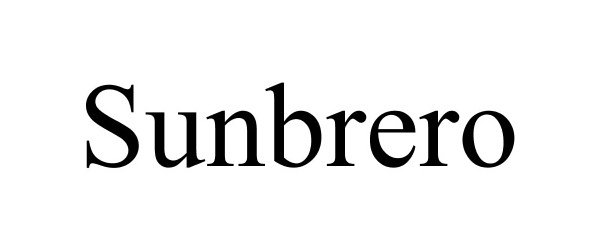 Trademark Logo SUNBRERO