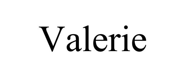 Trademark Logo VALERIE