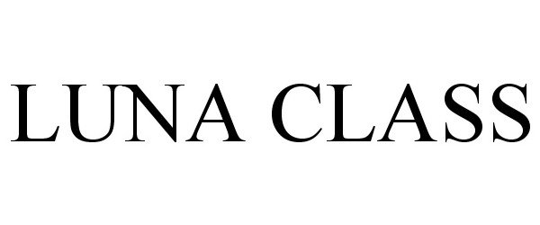 Trademark Logo LUNA CLASS