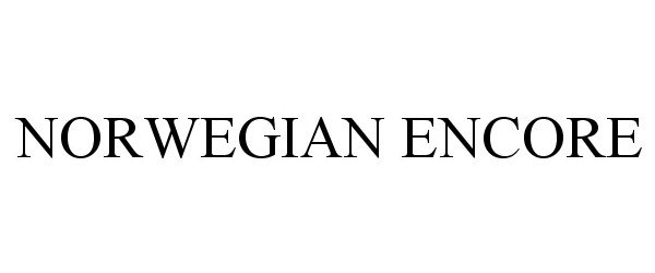 Trademark Logo NORWEGIAN ENCORE