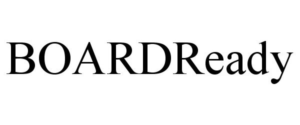 Trademark Logo BOARDREADY