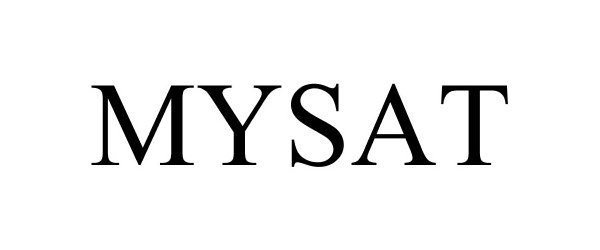 Trademark Logo MYSAT