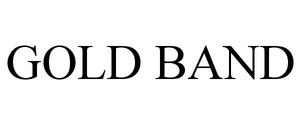 Trademark Logo GOLD BAND