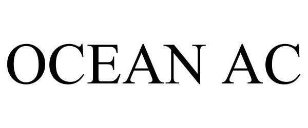 Trademark Logo OCEAN AC