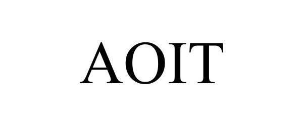 Trademark Logo AOIT