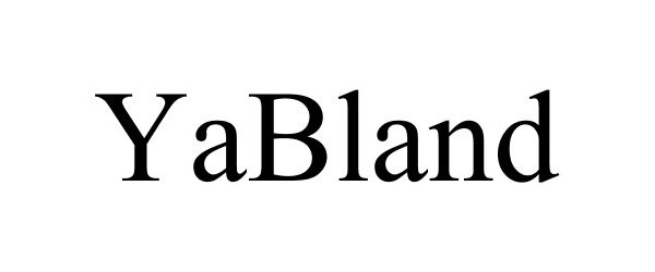Trademark Logo YABLAND